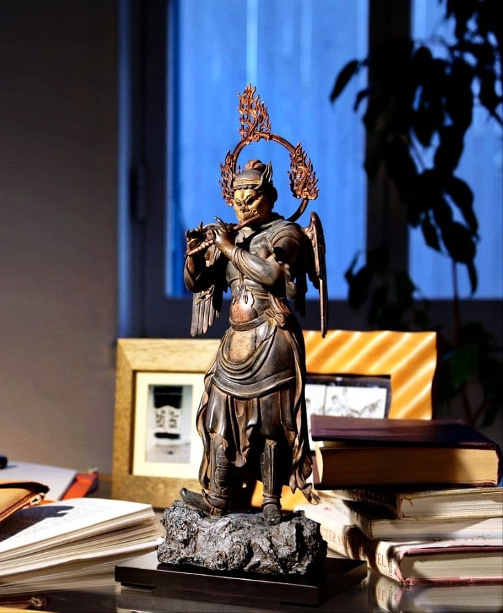 イスム 迦楼羅王 神像 彫刻 天龍八部衆 護法善神 金翅鳥 ガルーダ