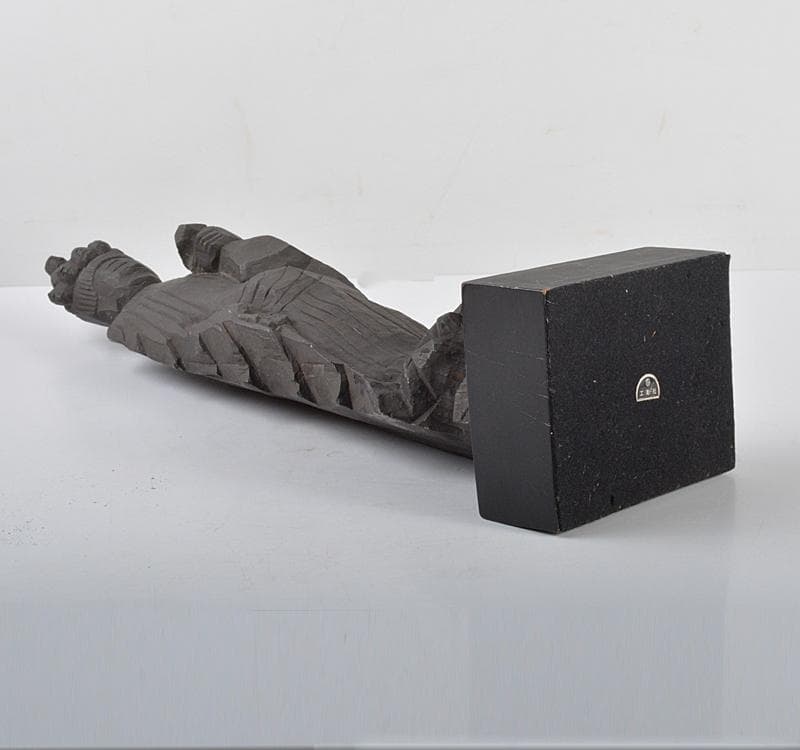 工彫社製　樹脂複製品　円空上人作　木彫十一面観世音菩薩像　共箱 VR4383C