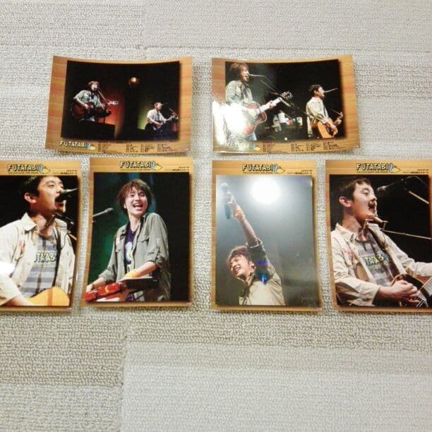 [おまけ]ゆず　メモカぴあ6枚セット　FUTATABI ライブ　7.30