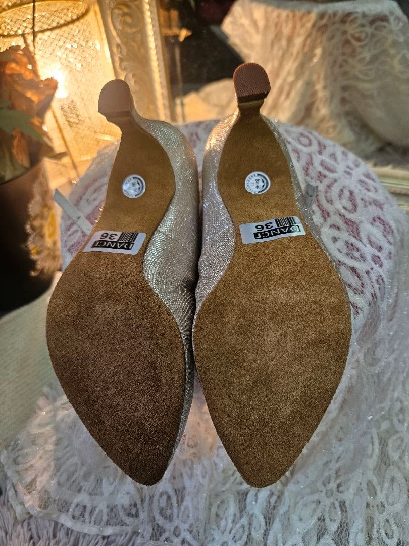 社交ダンススタンダードシューズ新品22センチ