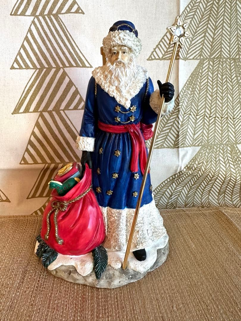 ハミルトンコレクション　陶器製サンタクロース