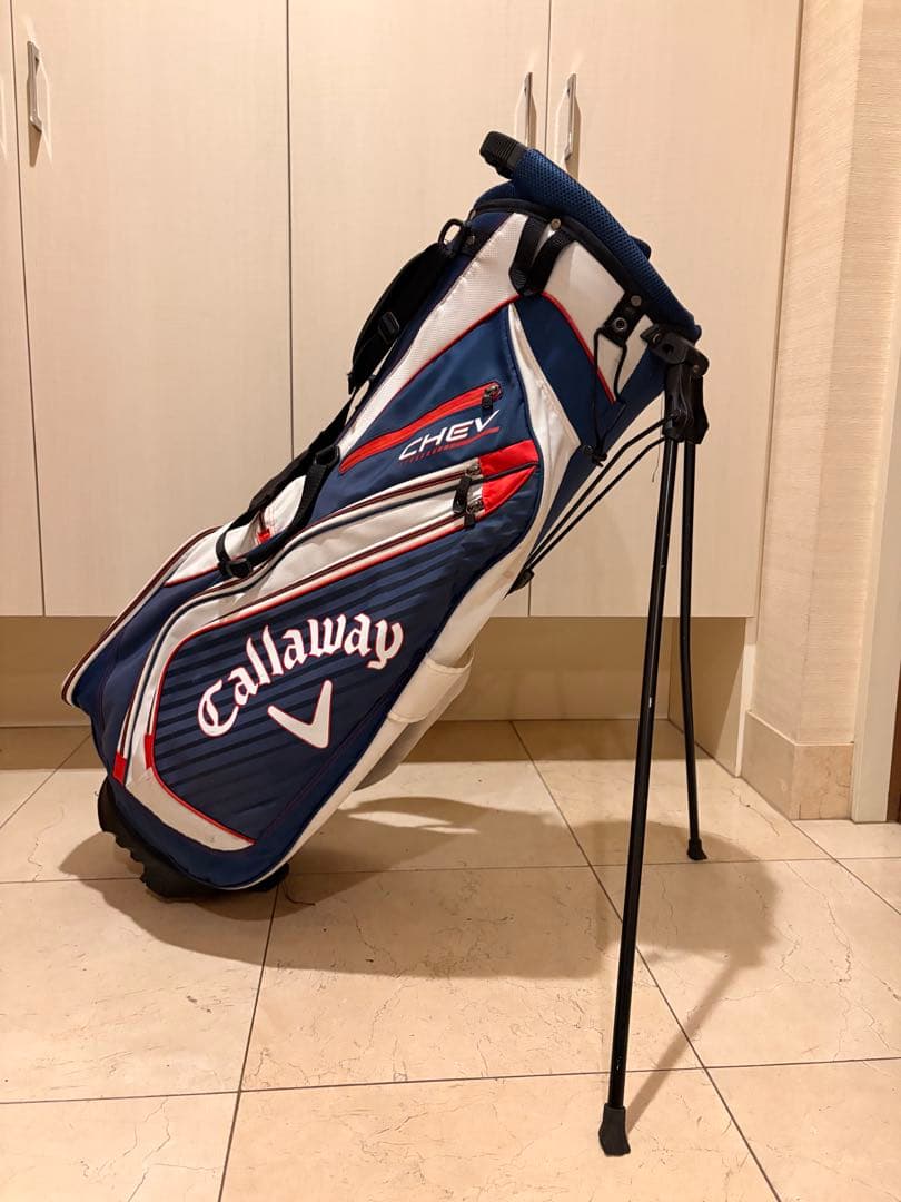 Callaway CHEV キャディバッグ スタンド付き