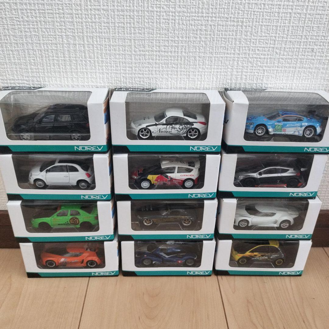 NOREVのミニカー12個セット