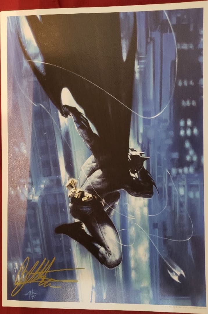 バットマン Gabriel Dell'otto 直筆サイン入り 複製原画