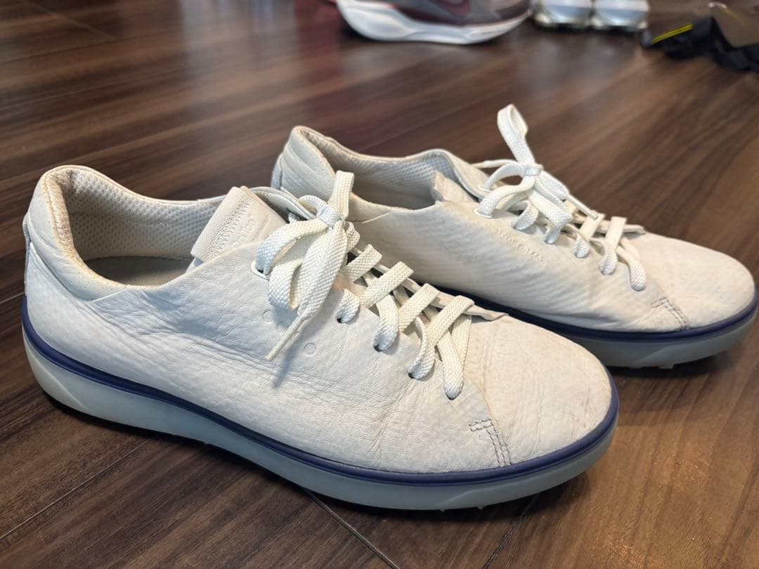 ecco GOLF ゴルフシューズ ホワイト サイズ41
