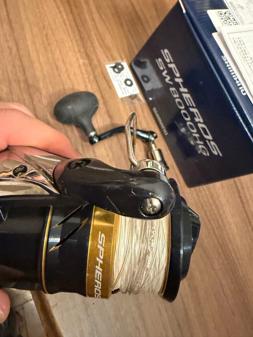 SHIMANO スフェロス　スピニングリール SW8000HG