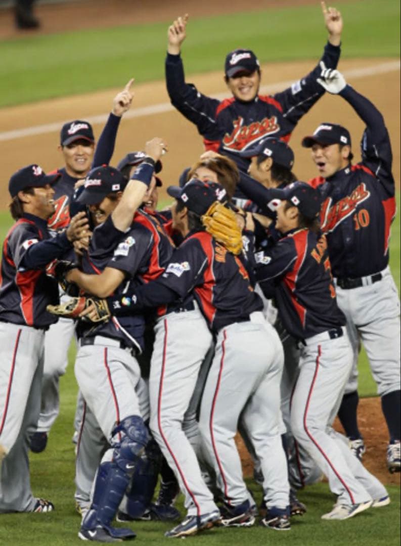 2009WBC日本代表　緒方耕一コーチユニフォーム　世界連覇
