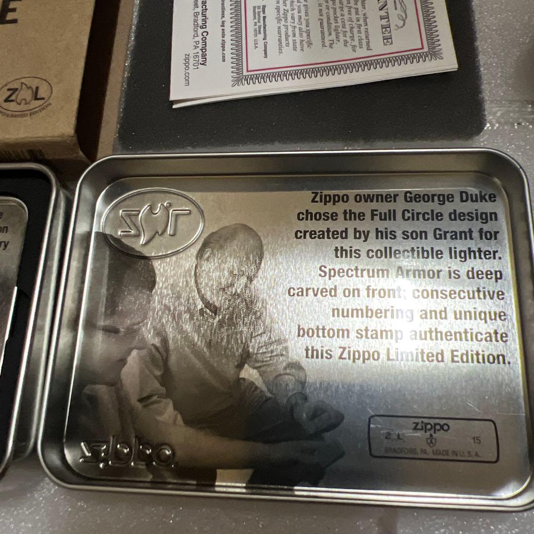 Zippo FULL CIRCLE 2015年コレクタブル