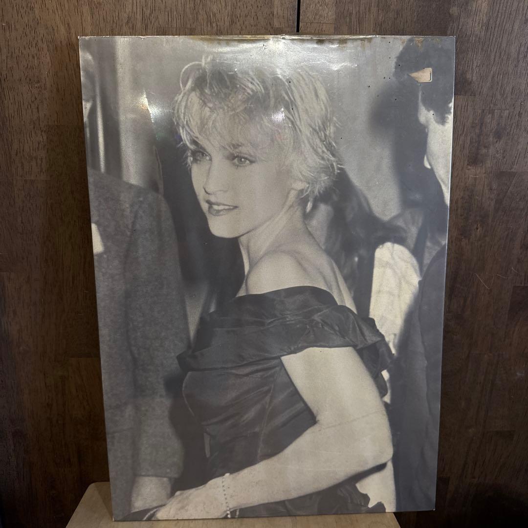 モノクロ ポートレート マドンナ レトロ 当時物 パネル 写真 海外 歌手