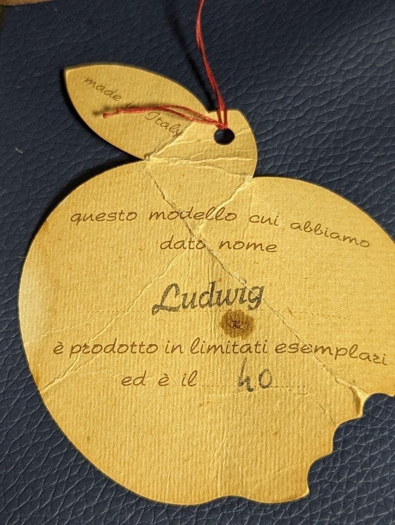 ビスクドール　アンティーク　クレド　シリアルナンバー付き　イタリア