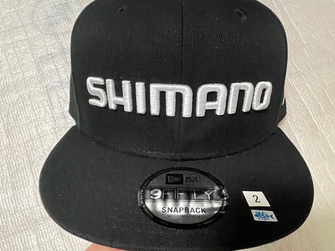 【新品未使用】ニューエラ × シマノ ロゴキャップ [9FIFTY]