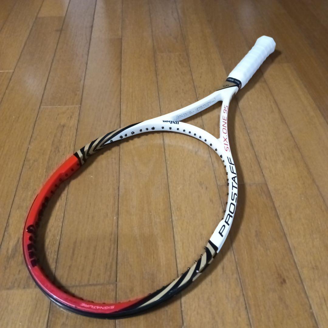 Wilsonプロスタッフ SIXONE95グリップ4