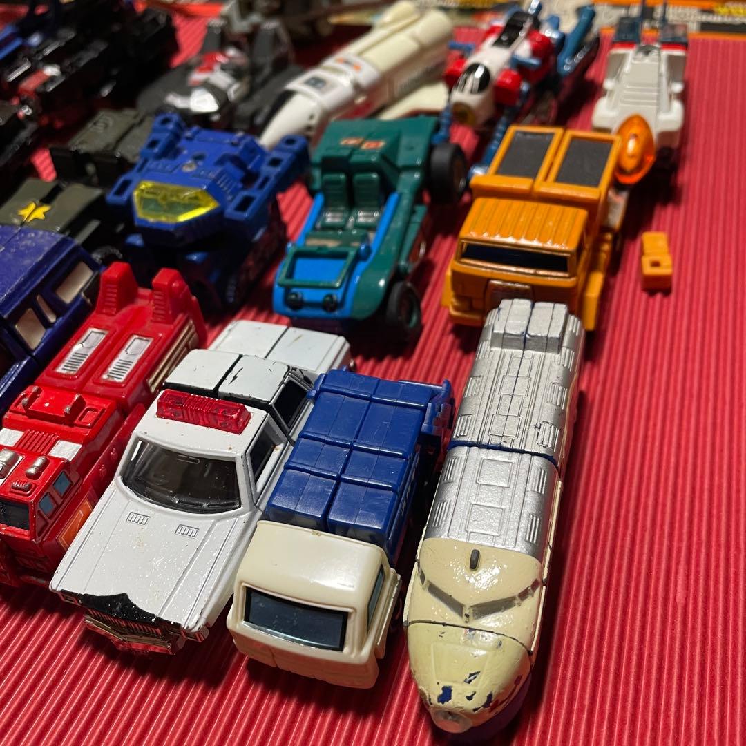 ナ*ナ様 マシンロボ❤️まとめ売り22台セット　当時物　レア　箱あり　ジャンク品