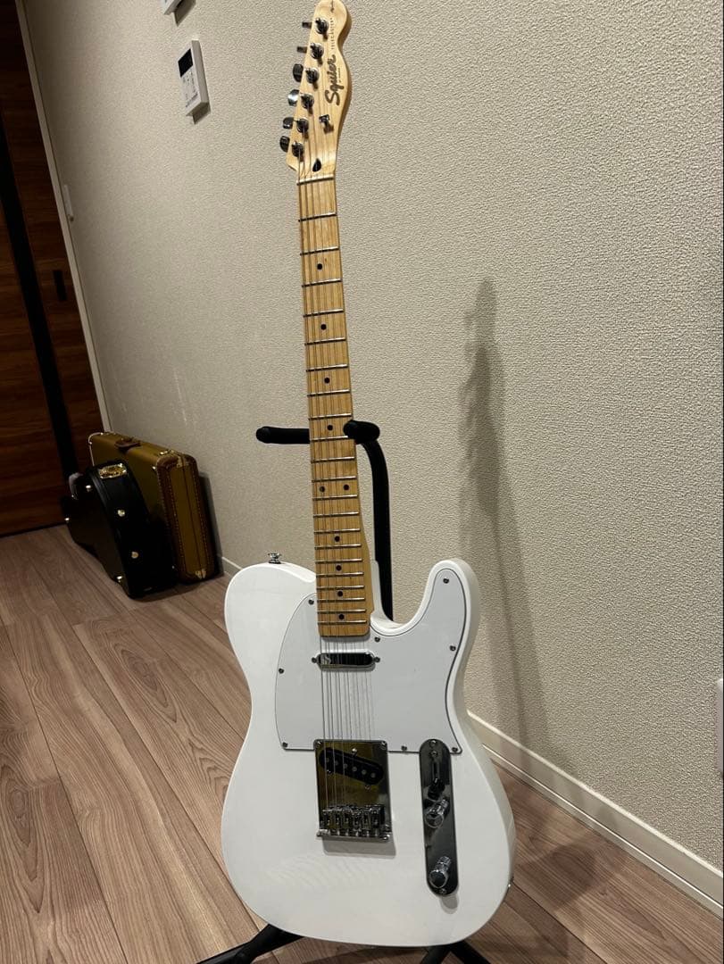 ギター squier affinity telecaster White