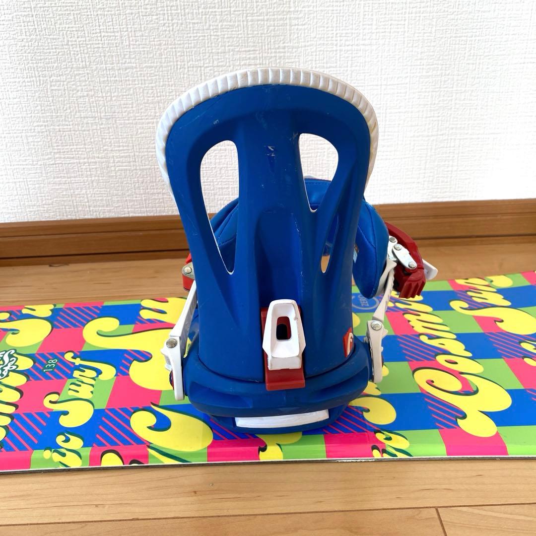 スノーボード　コスミックサーフ138cm ビンディング　ヘッドMサイズ　送料込