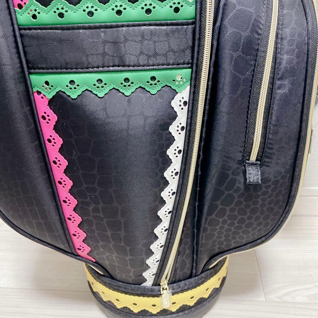 【未使用】 ミエコ ウエサコ ゴルフ キャディバッグ レディース 5分割