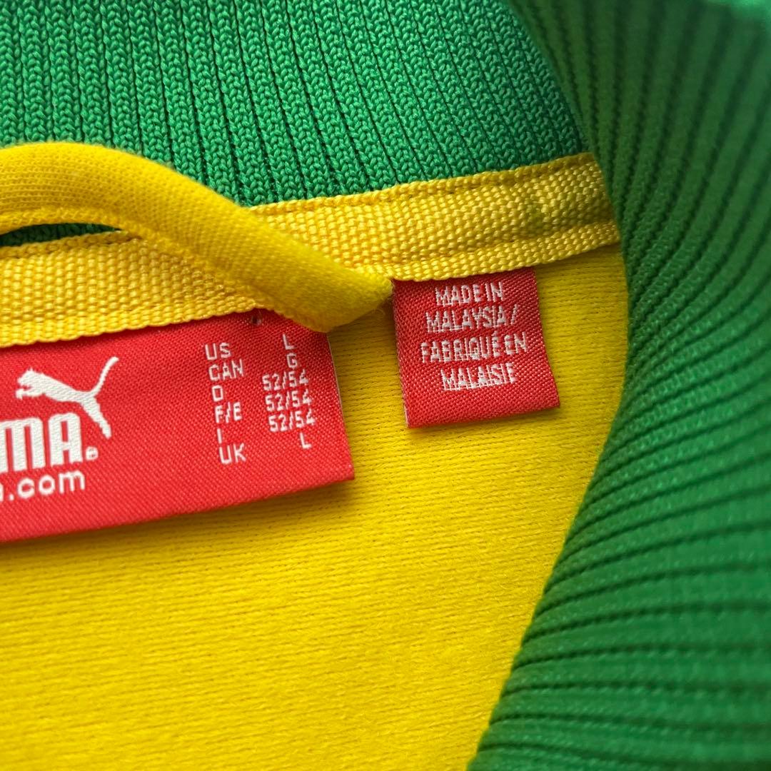 PUMA ハイネック　サッカー　ブラジル代表　トラック　ジャケット　ジャージ