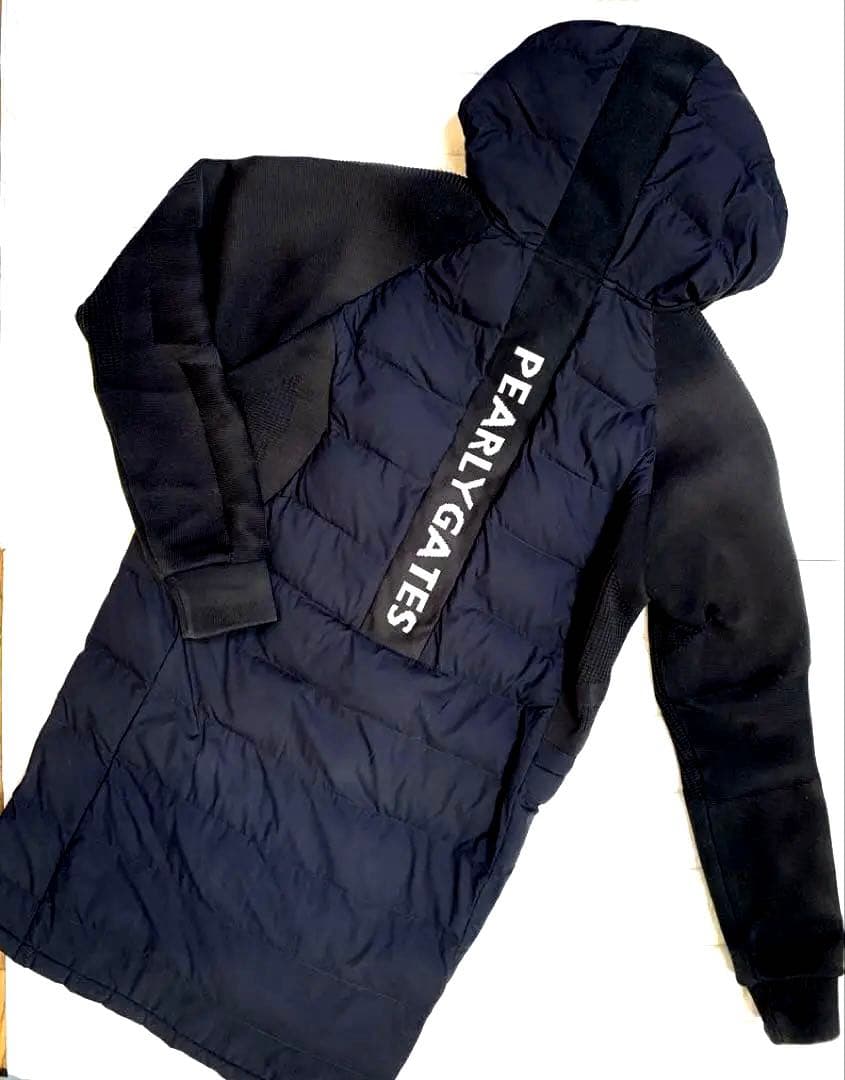 パーリーゲイツ　フード付ダウンコート　 レディース　Sサイズ