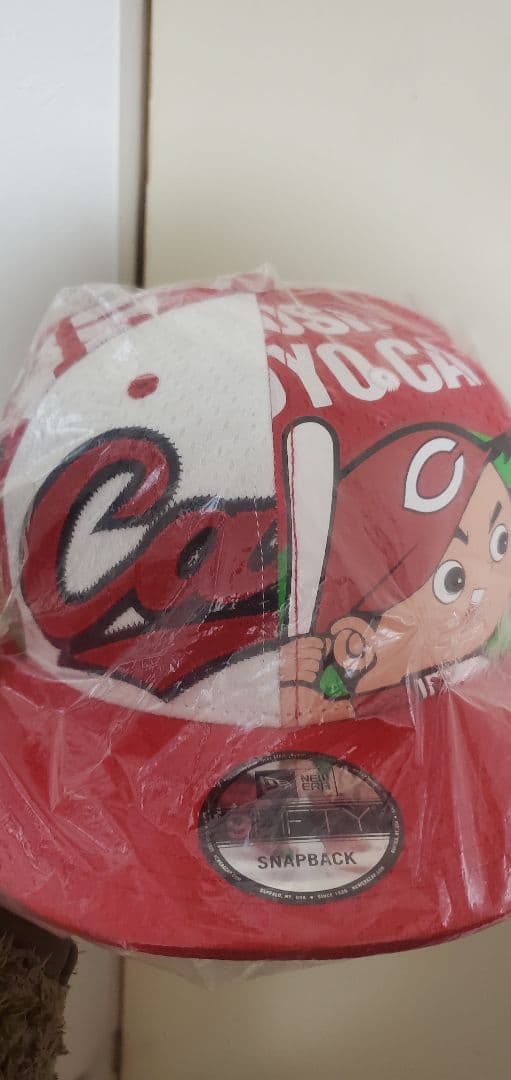 広島カープ　ニューエラ　キャップ　パッチワーク柄　セ・リーグ