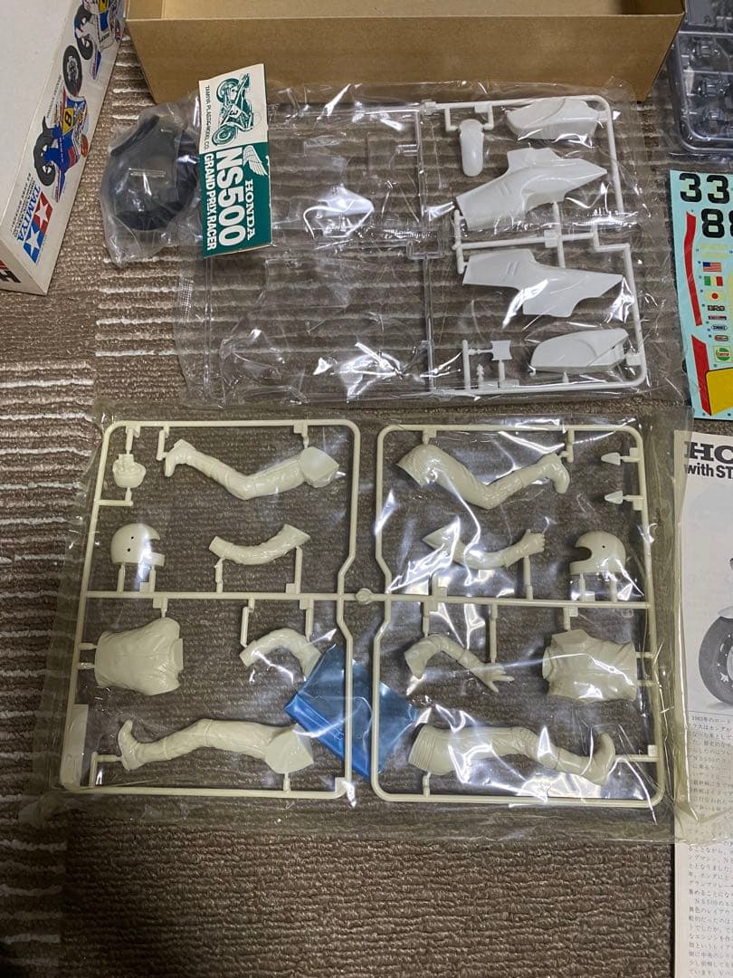 1/12 タミヤ ホンダNS500 スターティングライダー