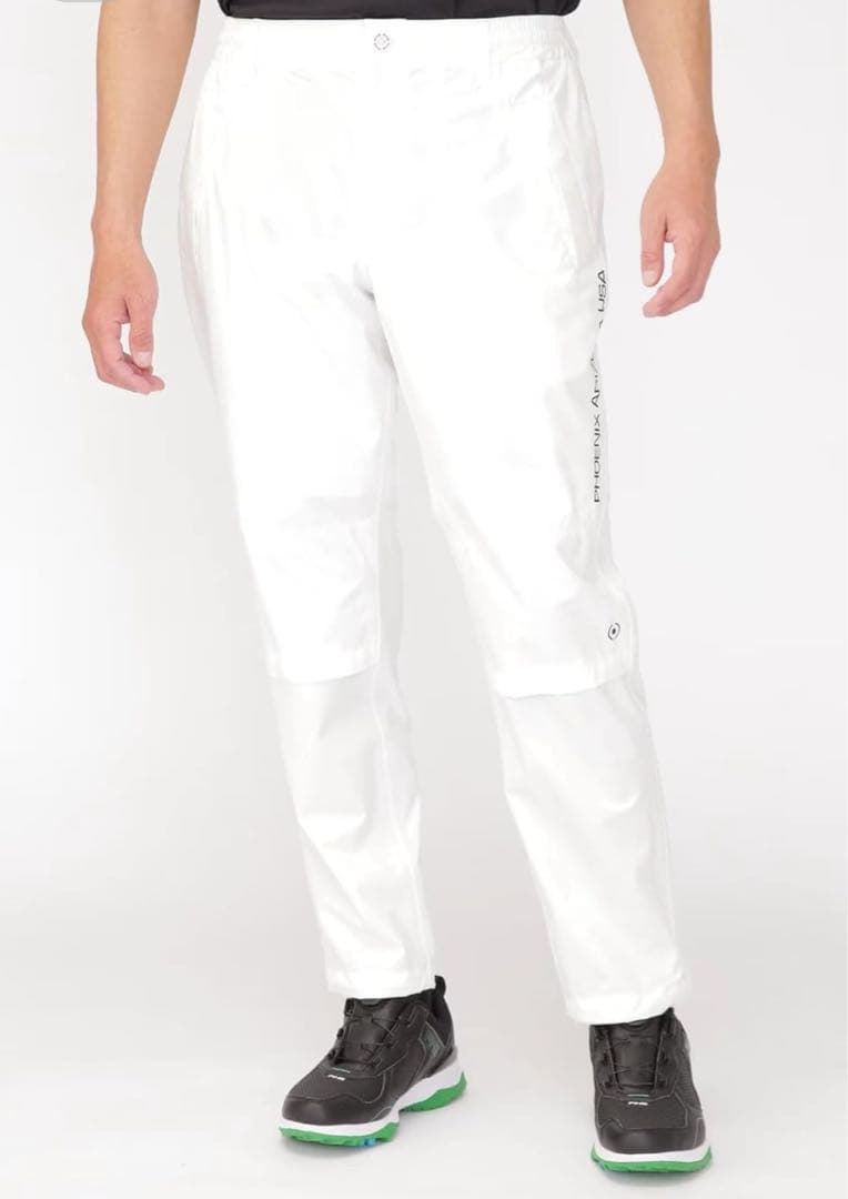 ピンアパレル 2WAYセットアップレインウェア ホワイト M/PING