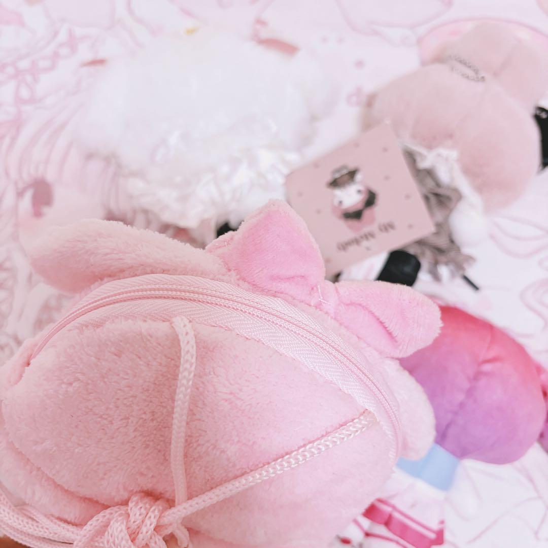 サンリオ　マイメロディ 月夜のメロクロ　秘密のメロクロ　ゆるかわ　マスコット