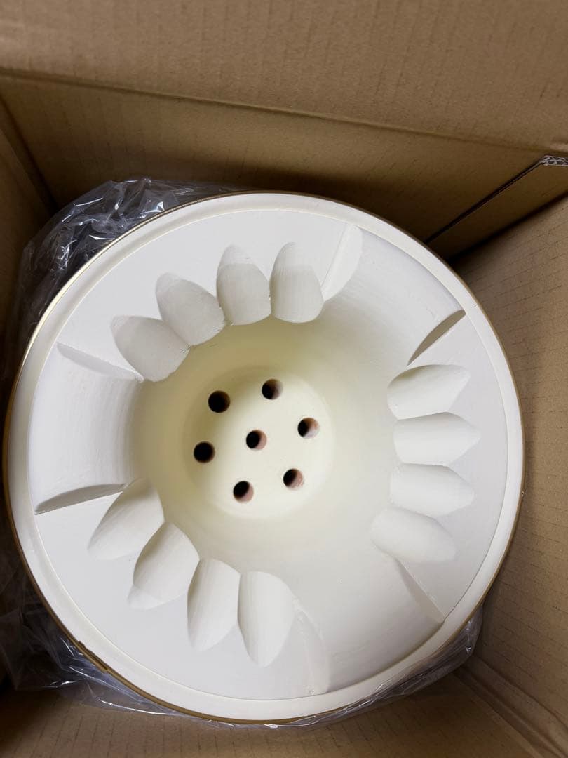 能登　丸和工業「切り出し七輪」　朝顔七輪280 丸網(φ25.5cm)：2枚付き