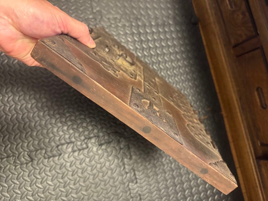 舟箪笥　当時物　扉のみ　美品