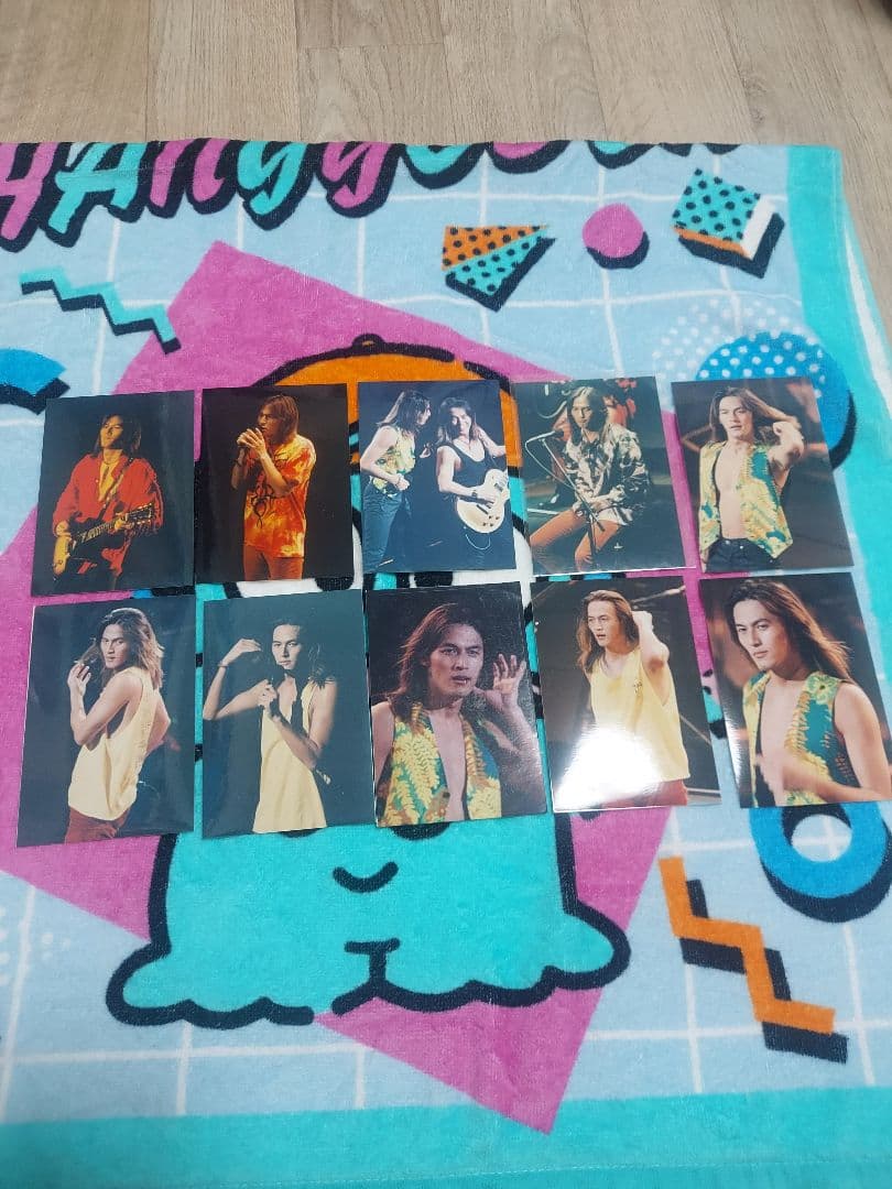 B'z　稲葉浩志　18枚　1994ツアー　タバコ　ロン毛　バラ売り○