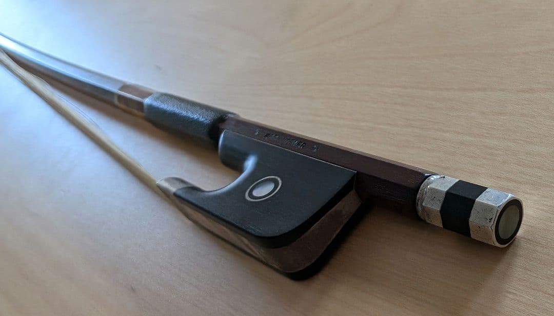 チェロ弓 * KARL HOFNER * ドイツ 角弓 4/4 フルサイズ