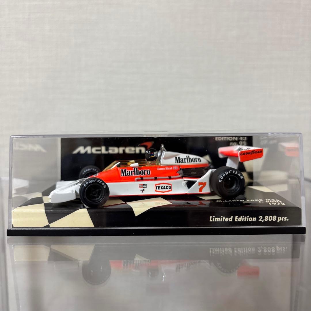 1/43ミニチャンプス マクラーレンフォード M26J.ハント マルボロ仕様