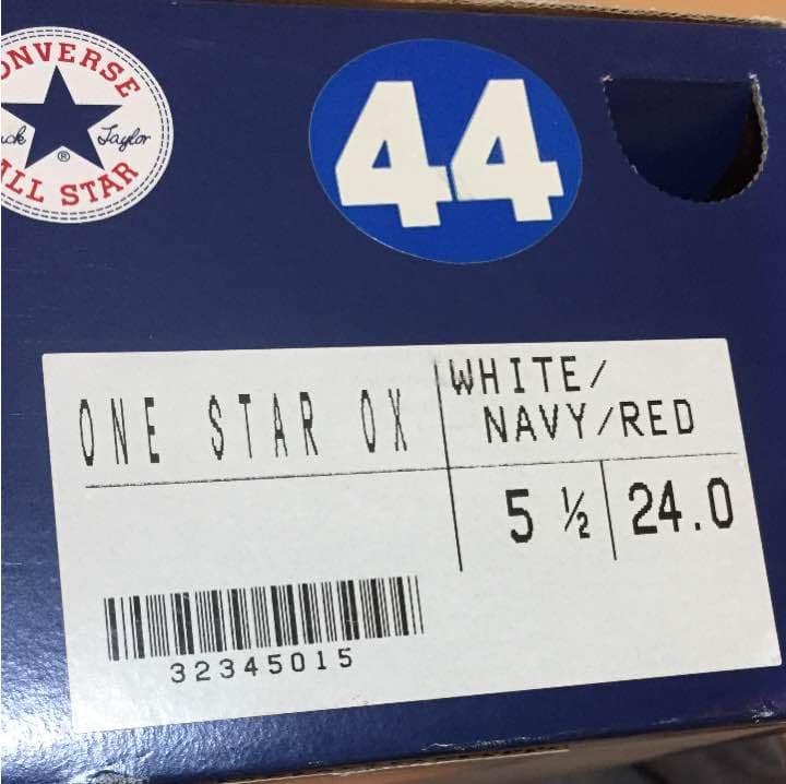 コンバース ワンスター 24㎝