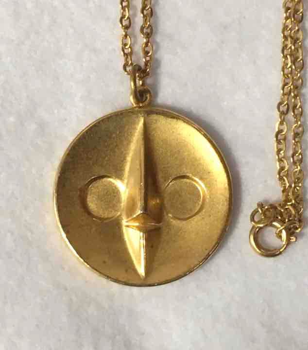 希少 当時品 太陽の塔 ネックレス チャーム ペンダントトップ 大阪万博 B