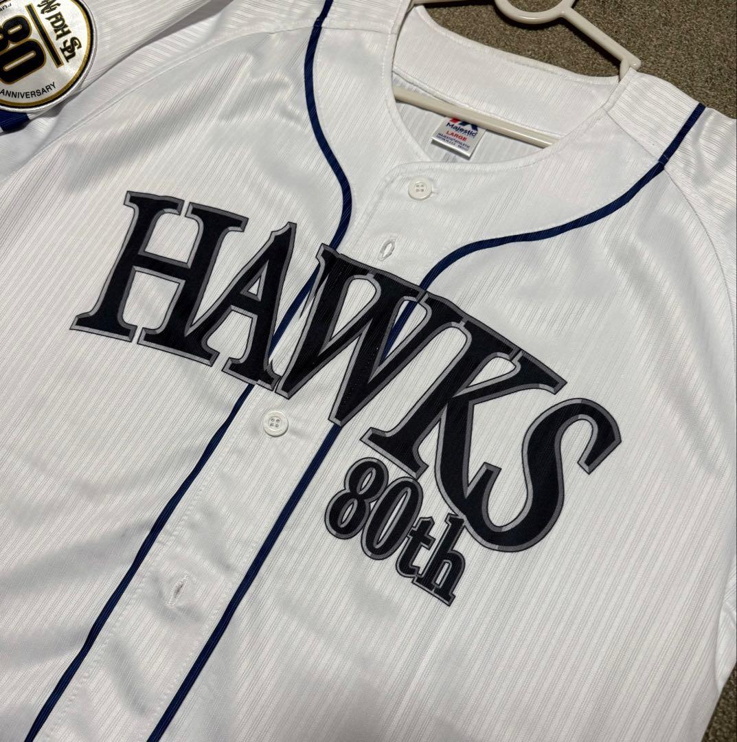 ☆80年☆ソフトバンクホークス　柳田悠岐　80thハイグレードユニフォーム☆