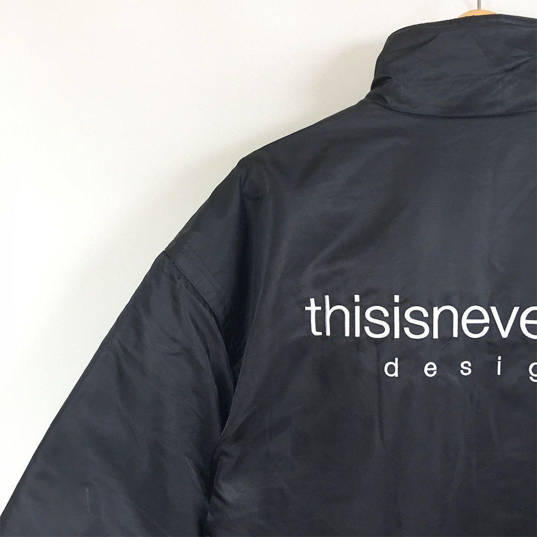 新品未使用 thisisneverthat ネバザ パデットコート 中綿