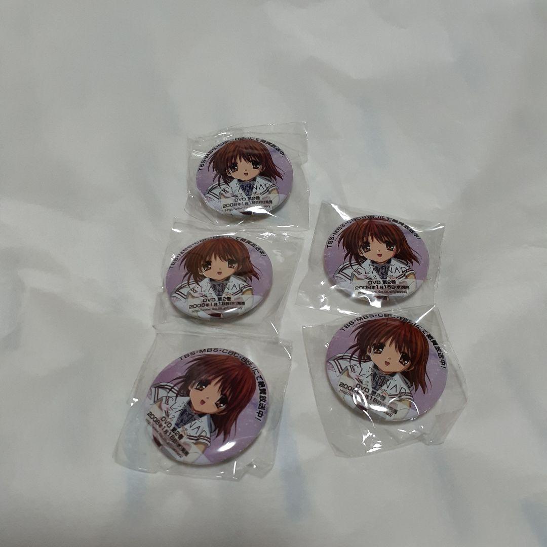 CLANNAD　クラナド　缶　マグネット　バッジ　　おまけ紙袋セット