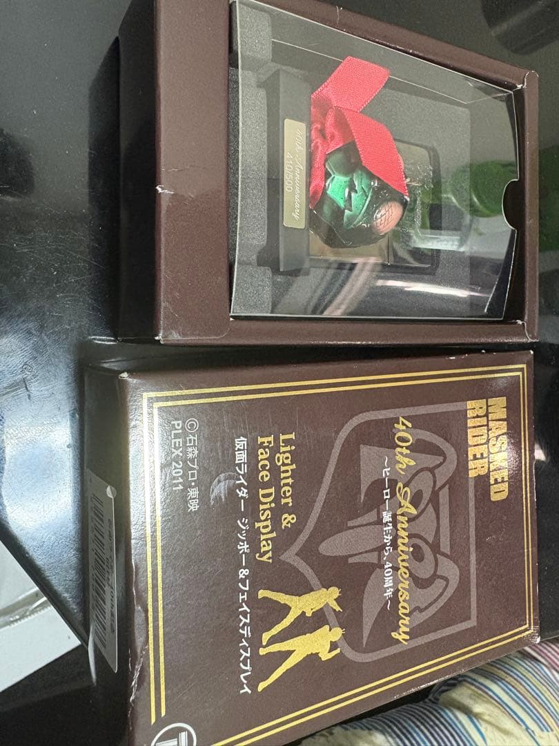 Zippo 仮面ライダー40th記念　旧1号フェイスディスプレイ付　限定500
