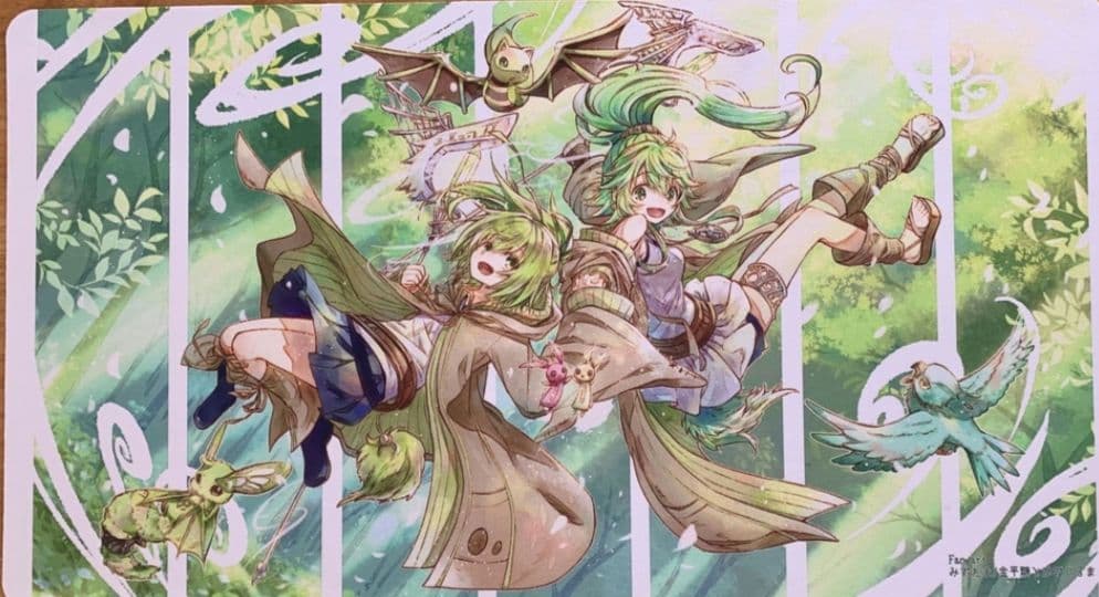 遊戯王 ウィン&ウィンダプレイマット