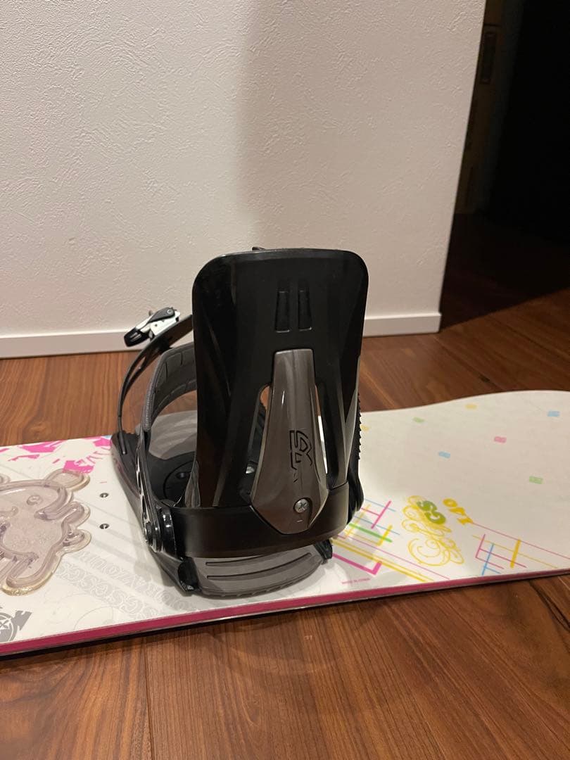 girl starスノーボード 140㎝　ビンディングセット ホワイト