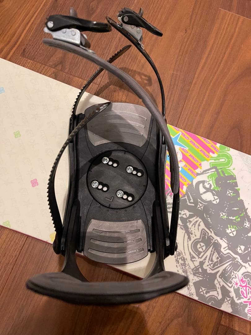 girl starスノーボード 140㎝　ビンディングセット ホワイト