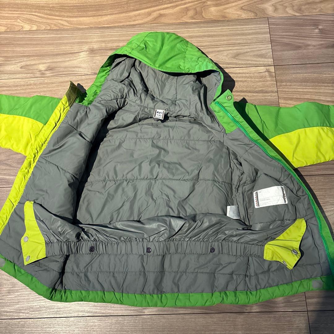 Burton ＆mont-bell 130cmスキーウェアセット