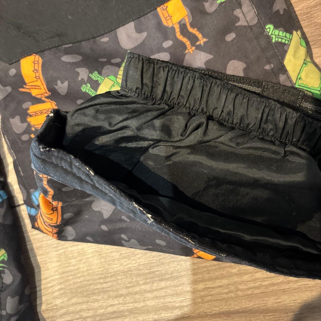 Burton ＆mont-bell 130cmスキーウェアセット