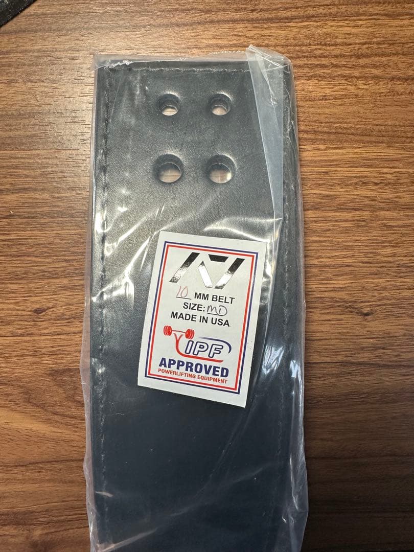 【新品未使用】A7 PAL レバーベルト　10mm Mサイズ