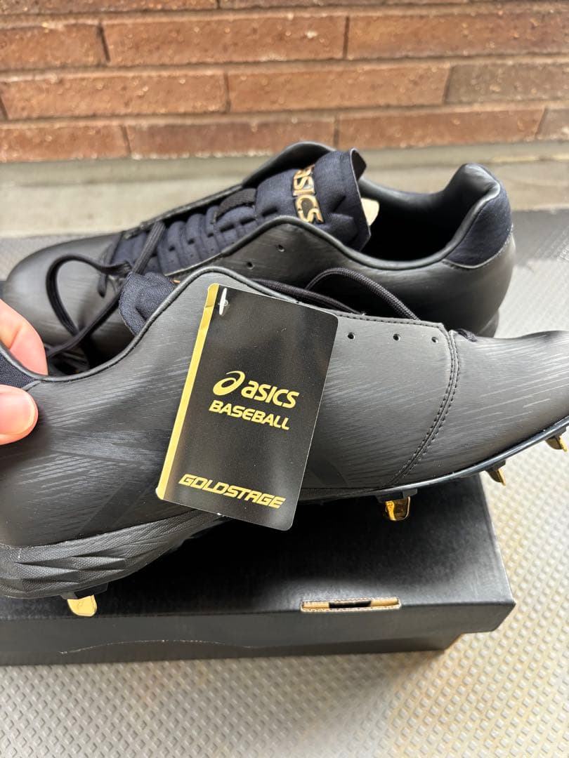 【新品未使用】asics GOLDSTAGE 金具スパイク 27.0cm