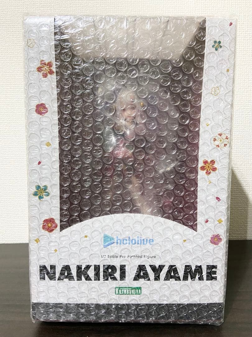 【新品・未開封】コトブキヤ ホロライブ 百鬼あやめ 購入特典 にぱぁ顔パーツ付