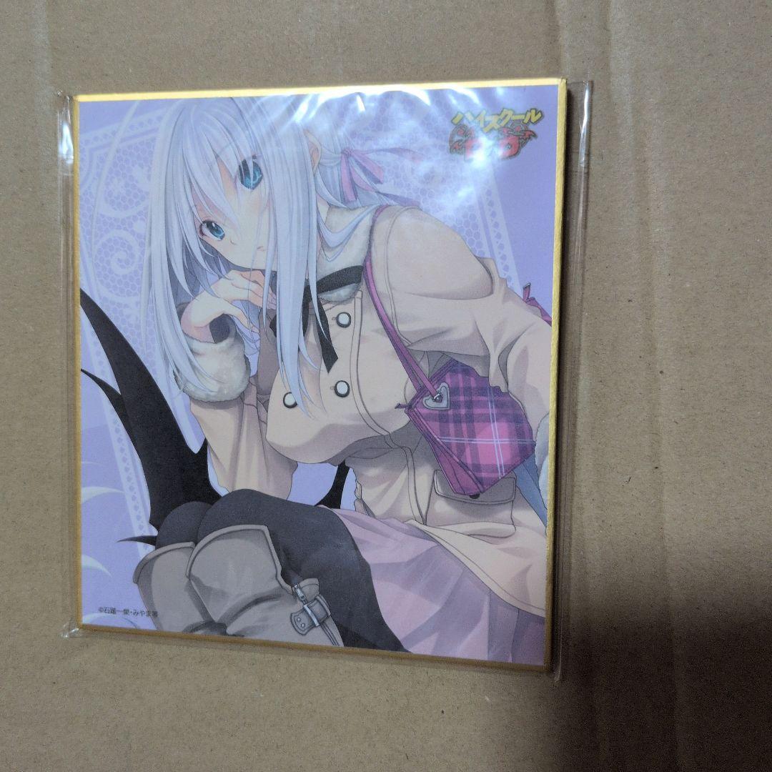 ハイスクールd×d　くじ引き堂　ミニ色紙　6枚まとめ売り