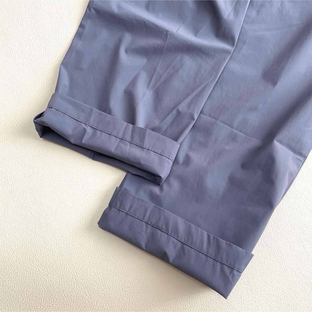 6725【美品】ブリーフィング　ストレッチパンツ　くすみパープル グレー 23年