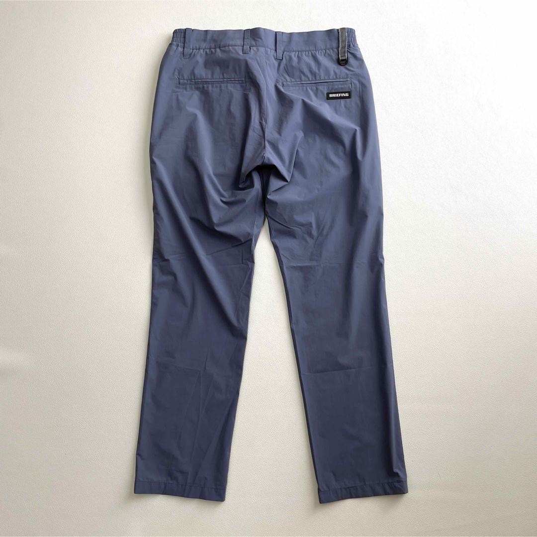 6725【美品】ブリーフィング　ストレッチパンツ　くすみパープル グレー 23年