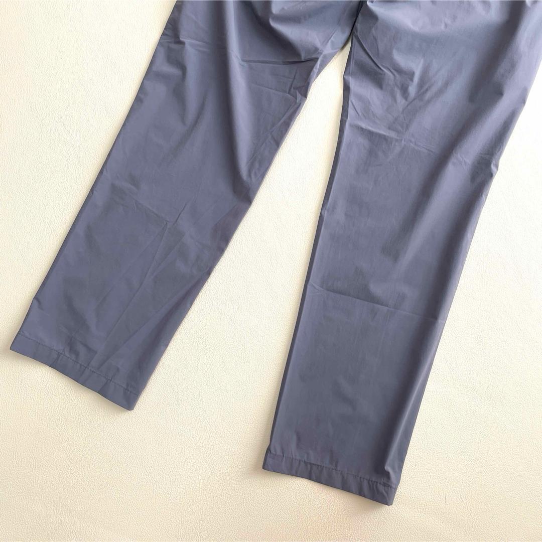 6725【美品】ブリーフィング　ストレッチパンツ　くすみパープル グレー 23年