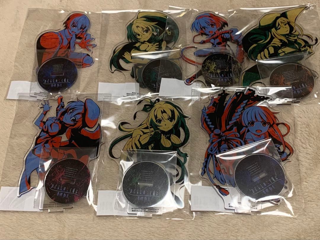 WEBくじ ひぐらしのなく頃に 輪廻転生 アクリルスタンド コンプ